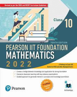 Pearson Iit Foundation Mathematics Class 10