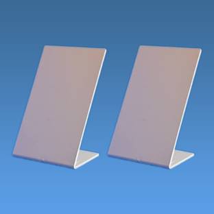 CPI 1 Compartments Acrylic QR Code Stand Bar Code Standee Holder