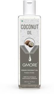Gmore Virgin Coconut Oil - Baby Care , Baby Massage , Baby Bath , Hair & Skin Hair Oil