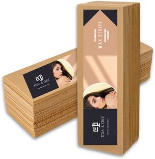 Tom & Gee Plain waxing strips for hair removal Strips