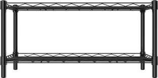 TUNEHOME Metal Open Book Shelf