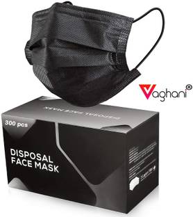 Vaghani 3 Ply Surgical CE-2022 Premium Quality 300 Pcs Surgical Mask With Melt Blown Fabric Layer