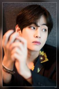 V Kim Taehyung Bts K-Pop Music Boy Band Matte Finish Poster Paper Print
