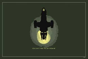 Serenity Firefly Spaceship Matte Finish Poster Paper Print