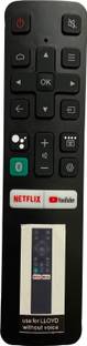 SHIELDGUARD Remote Control (No Voice & Google Assistant functions) Compatible for LED TV Lloyd Remote ...