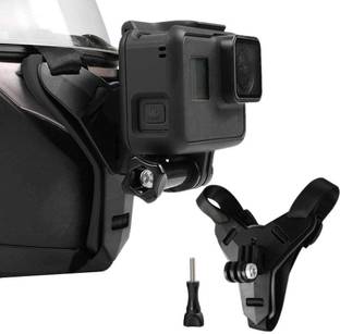 CASON Helmet Strap Camera Mount for Action Camera/Helmet Chin Mount Kit Helmet Strap