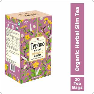 typhoo Detoxing Organic Slim Fennel, Psyllium Husk, Senna Herbal Infusion Tea Bags Box