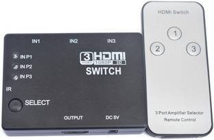 VSDHANDA  TV-out Cable 3 Port HDMI Switch Splitter Box