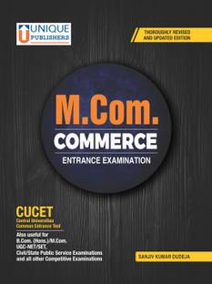 M. Com. Commerce Entrance Examination