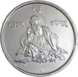 Prideindia (550th Prakash Purab of Sri Guru Nanak Dev Ji) Silverplated Fancy Coin Medieval Coin Collection