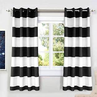 s23 274 cm (9 ft) Polyester Room Darkening Long Door Curtain (Pack Of 2)