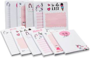 Flipkart SmartBuy Collections to Do List Notepad, Tear-Off Pad, Memo Pad for Notes Pocket-size Note Pad NO 50 Pages