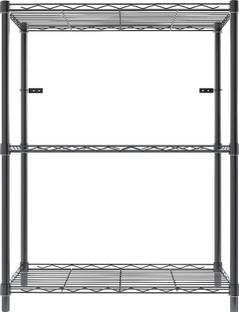 TUNEHOME Metal Open Book Shelf