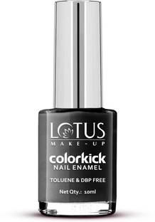 LOTUS MAKE - UP Colorkick Nail Enamel Black Angel 83