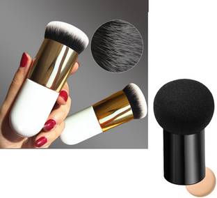 lakyou Glow Foundation Blusher Brush Mushroom Blender PUFF / SPONGE