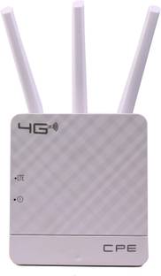 CANRON CPE990 with 300Mbps Speed 4G Sim Wi-Fi Router 4G Router 2.4 GHz, 5 GHz 300 Mbps Wifi Speed Dual Band External Antenna Both (Ethernet and ADSL)