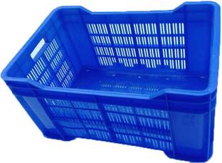 SAMPADA Plastic Plastic Crate 540 MM x 350 MM x 280 MM STP Storage Basket