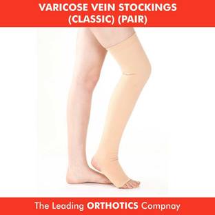 SAMSON Varicose Vein Stocking Classic Above Knee Pair Knee Support