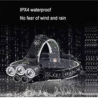 Buy From Best 6 Modes 5 LED Ultra Bright IPX4 Waterproof USB Rechargeable Headlamp Torch