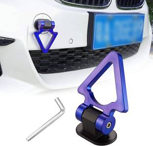 Auto MT BLUE Car Tow Hook Trailer Sticker Tow Strap Belt Car Bumper (ONLY Decoration) Vehicle Tool Kit