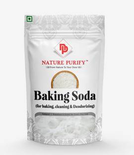 Nature Purify Baking Soda | uses for Cleaning face Skin Teeth whitening Cooking Eating Meringue Powders