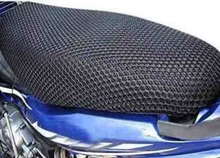 Lakshmina Enterprises Free Size 3D Bike/Scooty/Scooter Seat Cover Breathable Mesh Net Cushion Single Bike Seat Cover For Honda, Hero, TVS, Suzuki, Yamaha, Piaggio Activa 4G, Activa 5G, Activa 6G, Access 125, Aviator, Jupiter, Burgman, Gusto, Zest, Maestro