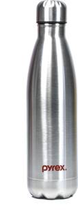 Pyrex Stainless Steel Insulated Hot or Cold Bottle Flask, 750 ml, Silver 750 ml Bottle