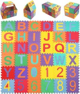 rozik Alphanumeric Non-Toxic EVA MATS Puzzle for Kids Interlocking Learning Puzzle