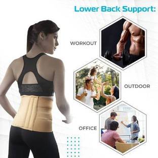 NUBICO Unisex LS Belt for Back Pain Relief-Compression|Dual Adjustable Straps Back / Lumbar Support