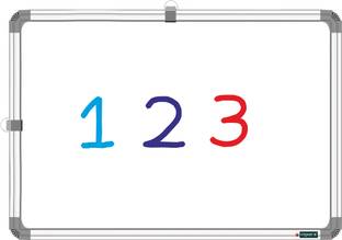 YAJNAS Non Magnetic 1X1.5 Feet,Double Sided Writing Whiteboard & Chalkboard,Pack of 1 Whiteboards