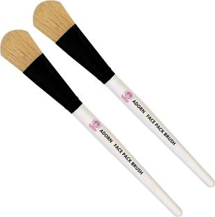 ESTAVITO Adorn Face Pack Brush | PACK OF 2 | Natural Bristle |
