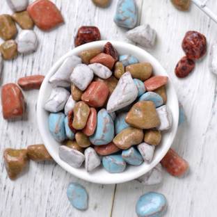 Royal foodery Stone Candy, Chocolate Filled Stone Shaped Candy Chocolate Candy