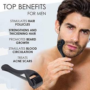 SAAN Life Science for men Beard growth 0.5mm 540 Titanium MicroNeedle Beard activator