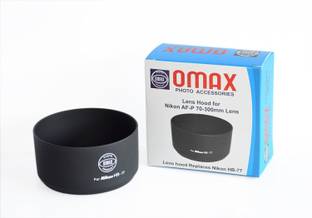 OMAX hood for nikkor af-p dx 70-300mm f/4.5-6.3g ed vr  Lens Hood