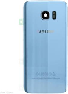 Sandreezz Samsung Galxy S7 Edge (With Camera lens) (with Proper Logo) (Glass) Back Panel