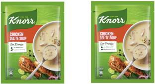 Knorr CLASSIC CHICKEN DELITE SOUPO 88G PACK OF 2 (44G x 2)