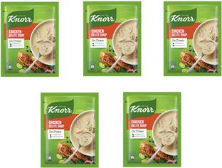Knorr CLASSIC CHICKEN DELITE SOUPO 220G PACK OF 5 (44G x 5)