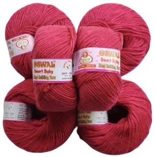 JEFFY Oswal Smart Baby Soft 100% Acrylic Wool (6 PC) Shade no- 30