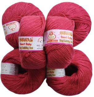 JEFFY Oswal Smart Baby Soft 100% Acrylic Wool (10 PC) Shade no- 30
