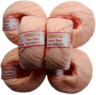 JEFFY Oswal Smart Baby Soft 100% Acrylic Wool (14 PC) Shade no- 40