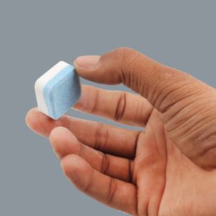 DWITI 10 Pcs Washing Machine Deep Cleaner Effervescent Tablet Dishwashing Detergent