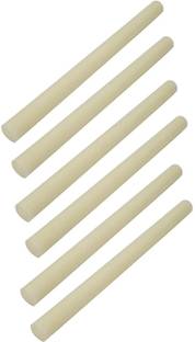 INVENTO 6pcs Plastic Nylon Rod Smooth 6mm Outer Diameter 250mmLong Engineering Round Bar Automotive Electronic Hobby Kit