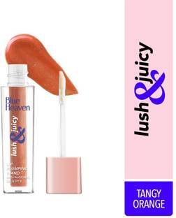 BLUE HEAVEN Lush & Juicy, Lip Wand Gloss, Tangy Orange, 4.5ml