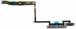 Shinzo Power Switch On-Off Volume Button Flex Cable With Metal Bracket Compatible for Apple iPhone 11 Pro -(Black) 5.8" Volume Button Flex Cable