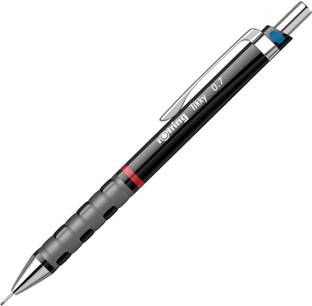 rotring Tikky Mechanical Pencil, HB 0.7mm Lead, Black Plastic Body Pencil