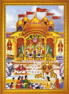 CRAFTSCORNER Kaila Mata Religious Frame