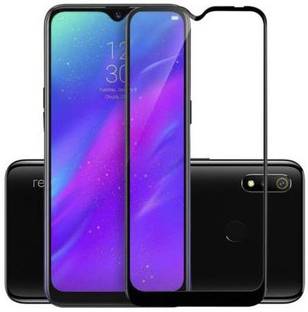 SM Styles Edge To Edge Tempered Glass for Realme 3 Pro