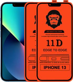 Rofix star Edge To Edge Tempered Glass for APPLE IPHONE 13