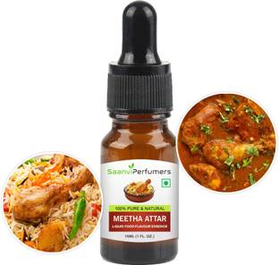 Saanvi perfumers Meetha Attar - 15ML For Use Veg Biryani/Pulao, Non Veg Biryani/Pulao Floral Attar
