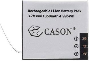 CASON 1350mAh Rechargeable Batteries for Action Camera CN10,CS6,SJCAM,SJ4000,Campark  Battery